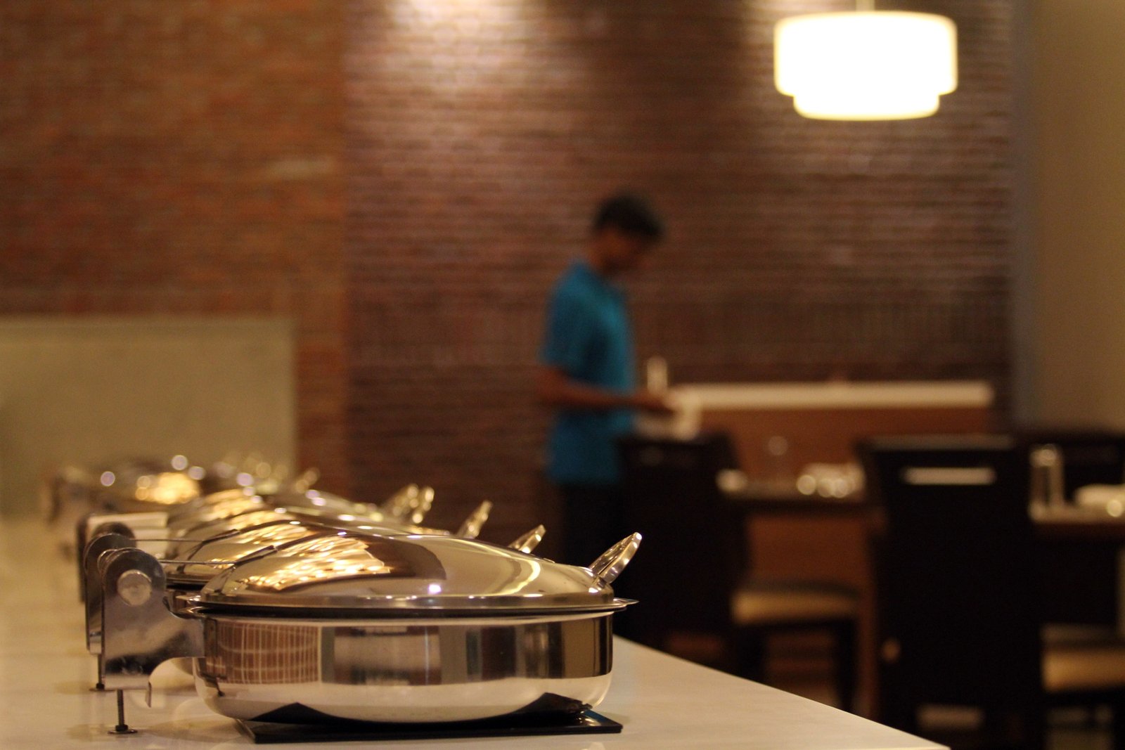 Buffet line